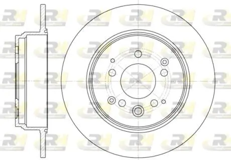 Тормозной диск ROADHOUSE 6115700