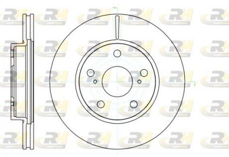 Тормозной диск ROADHOUSE 6112210