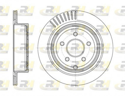 Тормозной диск ROADHOUSE 6109110