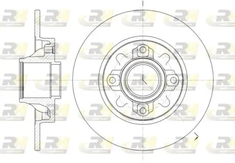 Гальмівний диск ROADHOUSE 6106000