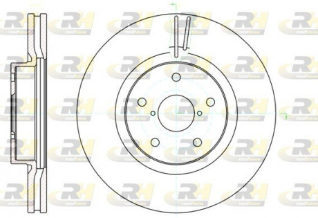 Тормозной диск ROADHOUSE 6104110