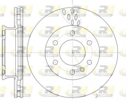 Тормозной диск ROADHOUSE 6103410