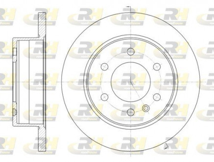 Гальмівний диск ROADHOUSE 6103500