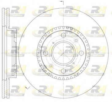 Тормозной диск ROADHOUSE 6100210