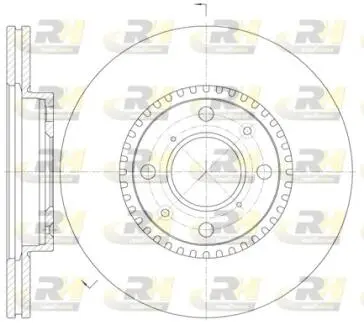 Тормозной диск ROADHOUSE 6100210