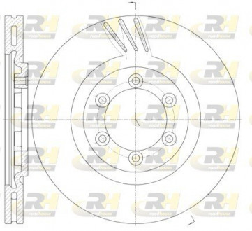 Тормозной диск ROADHOUSE 6100010