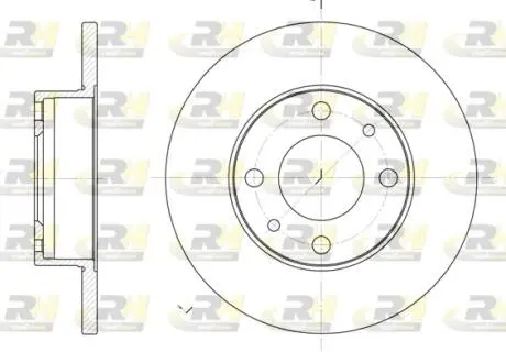Тормозной диск ROADHOUSE 603000