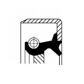 Уплотнительное кольцо CORTECO 19027909