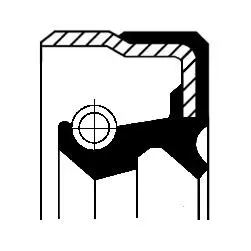 Уплотнительное кольцо CORTECO 01019480