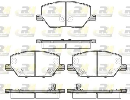 Тормозные колодки, к-кт. ROADHOUSE 2164002