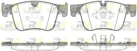 Тормозные колодки, к-кт. ROADHOUSE 2156000