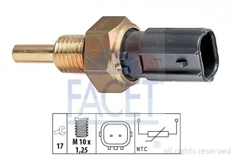 Датчик температуры FACET 7.3299