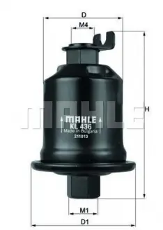 Топливный фильтр Knecht MAHLE KNECHT KL436