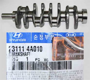 Коленчатый вал Hyundai MOBIS (KIA, Hyundai) 231114A010