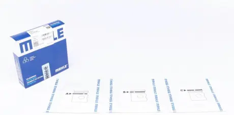 Кільця поршневі MAHLE MAHLE KNECHT 08324 N0
