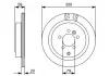 Тормозной диск BOSCH 0986479492
