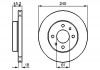 Тормозной диск BOSCH 0986478533