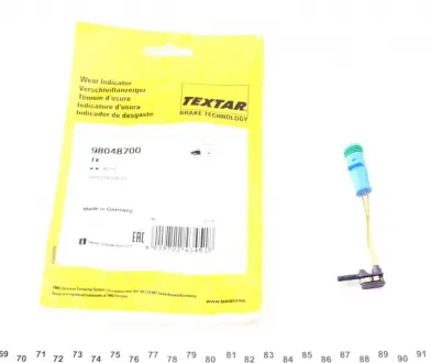 Датчик зноcу колодок TEXTAR 98048700