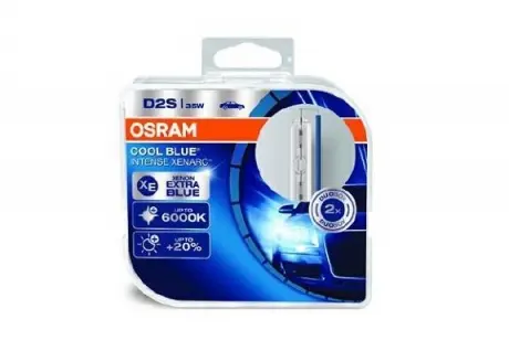 Автолампа Xenarc Cool Blue Intense D2S P32d-2 35 W прозрачная OSRAM 66240CBI-HCB (фото 1)