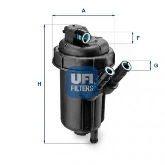 Топливный фильтр UFI 55.116.00