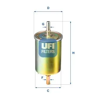 Топливный фильтр UFI 31.850.00