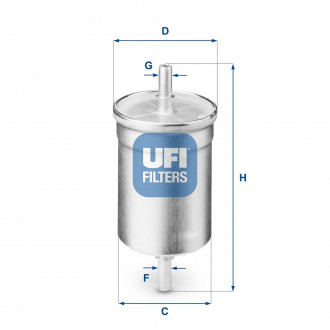 Топливный фильтр UFI 31.710.00