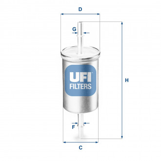 Топливный фильтр UFI 31.769.00