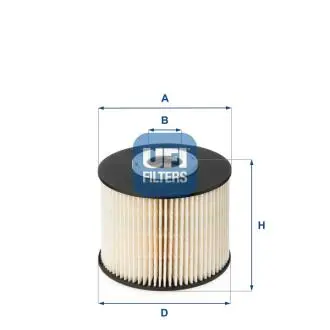 Топливный фильтр UFI 26.055.00
