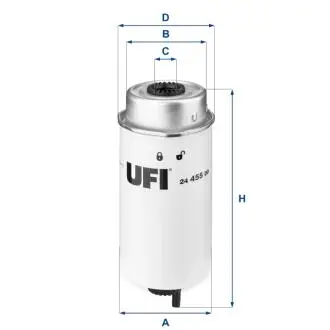 Топливный фильтр UFI 24.455.00