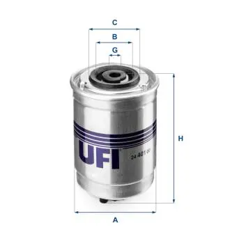Паливний фільтр UFI 24.401.00