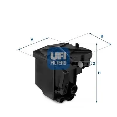 Топливный фильтр Ufi UFI 24.027.00 (фото 1)