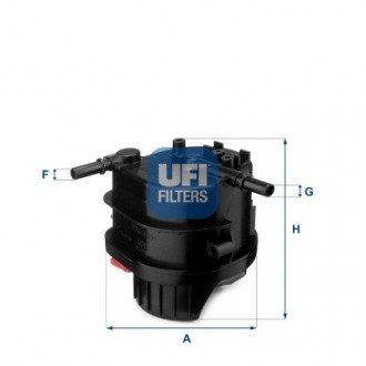 Топливный фильтр UFI 24.015.00