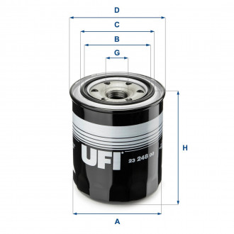 Масляный фильтр UFI 23.248.00