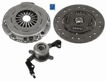 Комплект сцепления (3 in 1 kit) MERCEDES Sprinter &quot;2,2-2,8D&quot; 95-06 SACHS 3 000 990 252 (фото 1)