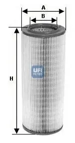 Воздушный фильтр Ufi UFI 27.397.00 (фото 1)