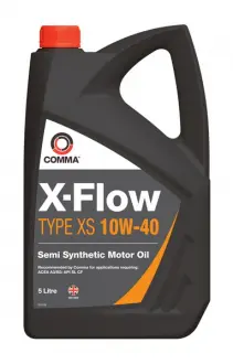 Масло для двигателя COMMA X-FLOW XS 10W40 SEMI. 5L
