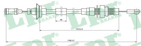 Трос акселератора LPR C0005A