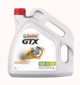 Масло для двигателя CASTROL GTX 10W40 A3/B4 4L