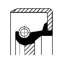 Уплотнительное кольцо CORTECO 12011279