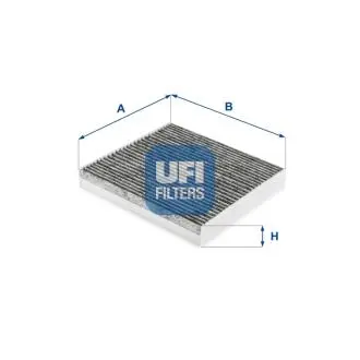 Фільтр, повітря у внутрішній простір UFI 54.266.00
