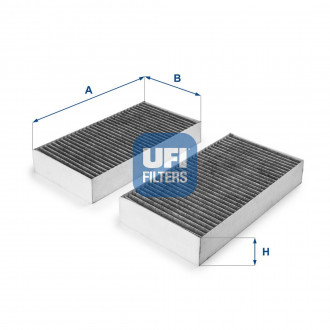 Фільтр, повітря у внутрішній простір UFI 54.215.00