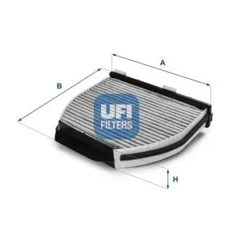 Фільтр, повітря у внутрішній простір UFI 54.163.00
