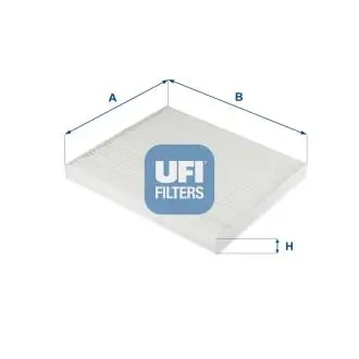 Фільтр, повітря у внутрішній простір UFI 53.326.00