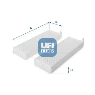 Фільтр, повітря у внутрішній простір UFI 53.154.00