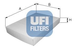 Фильтр салона UFI 53.147.00 (фото 1)