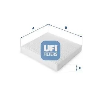 Фільтр, повітря у внутрішній простір UFI 53.147.00
