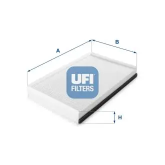 Фільтр, повітря у внутрішній простір UFI 53.110.00