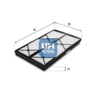 Фільтр, повітря у внутрішній простір UFI 53.114.00