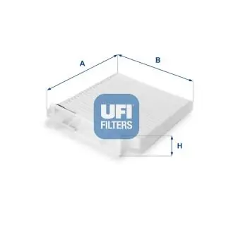 Фільтр, повітря у внутрішній простір UFI 53.104.00