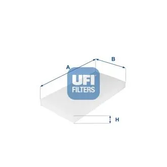 Фильтр салона UFI 53.045.00